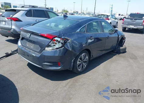 2018 Honda Civic Ex-T z USA, uszkodzony, nr VIN JHMFC1F35JX032717